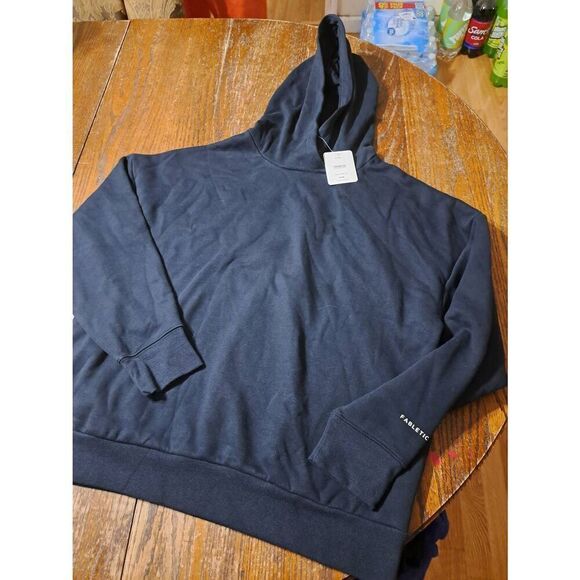 New Med Fabletics Black Oats Go To Hoodie Long Sleeve Pullover Hoodie Sweatshirt - Picture 6 of 7